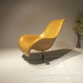 Cadeira de lounge de design moderno com altas costas